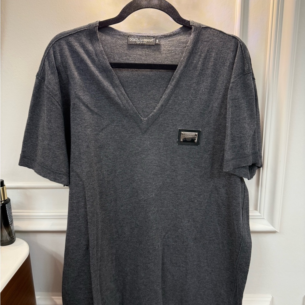 Dolce & Gabbana Gray Men's Shirt
